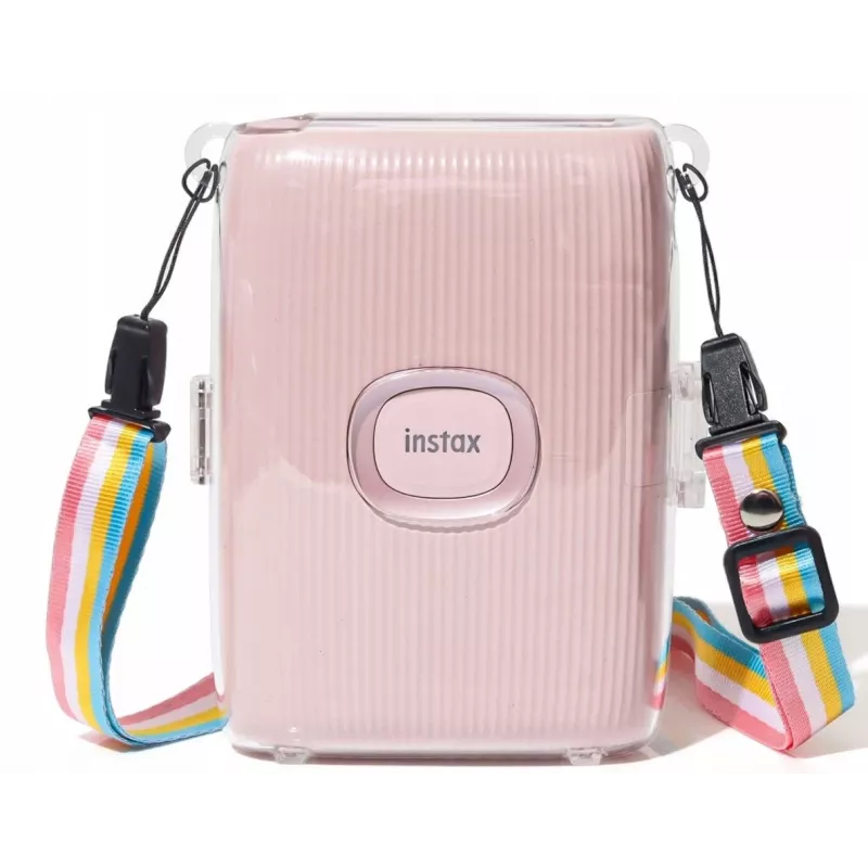 LOVEINSTANT Transparente Hartschutzhülle für Fujifilm Instax Mini Link 2