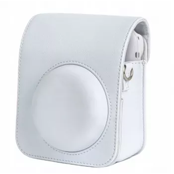 LOVEINSTANT Case Cover Pouch für Fujifilm Instax Mini 12 Weiß