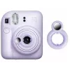 LoveInstant Spiegelaufsatz für Fuji Fujifilm Instax Mini 12 Lila