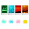 LOVEINSTANT 4-in-1 Filter-Set für Fujifilm Instax Mini 12 Kamera