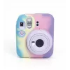 LOVEINSTANT Silikon-Schutzhülle für Fujifilm Instax Mini 12 - Regenbogen
