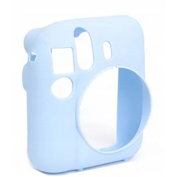 LOVEINSTANT Silikon-Schutzhülle für Fujifilm Instax Mini 12 - Blau