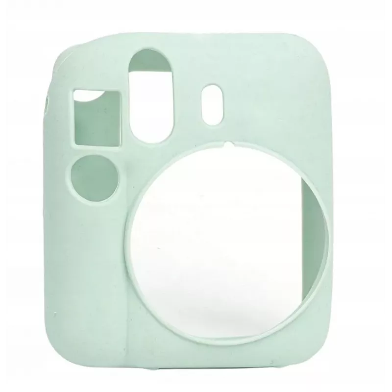 LOVEINSTANT Silikon-Schutzhülle für Fujifilm Instax Mini 12 - Grün