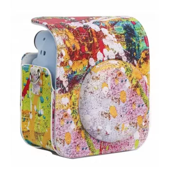 LOVEINSTANT Case Cover Pouch für Fujifilm Instax Mini 12, Colorful Spots