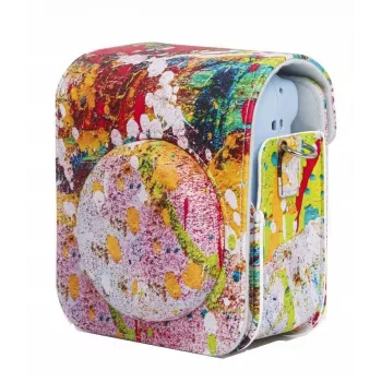 LOVEINSTANT Case Cover Pouch für Fujifilm Instax Mini 12, Colorful Spots