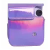 LOVEINSTANT Case Cover Pouch für Fujifilm Instax Mini 12 - Lila Glitzer