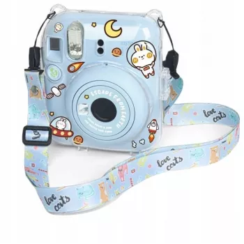 LOVEINSTANT Case für Fujifilm Instax Mini 12 + Sticker / Escape from Earth