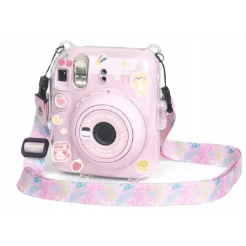 LOVEINSTANT Case Cover für Fujifilm Instax Mini 12 mit Stickern - Yogurt Rabbit