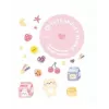 LOVEINSTANT Case Cover für Fujifilm Instax Mini 12 mit Stickern - Yogurt Rabbit