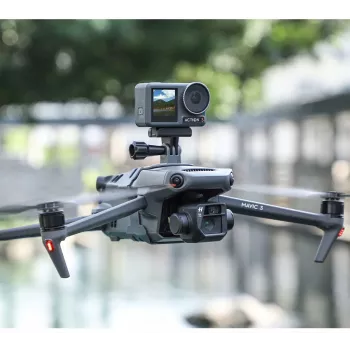 SUNNYLIFE Kamera-Halterung für GoPro / SJCAM / Xiaomi / Insta360 / Sony + 1/4 inch-Gewinde für DJI Mavic 3 / 3 Pro / 3 Classic GZ580-GY