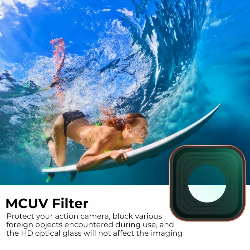 KF Nano-X UV-Schutzfilter für GoPro Hero 12/11/10/9 Schwarz (KF01.2335)