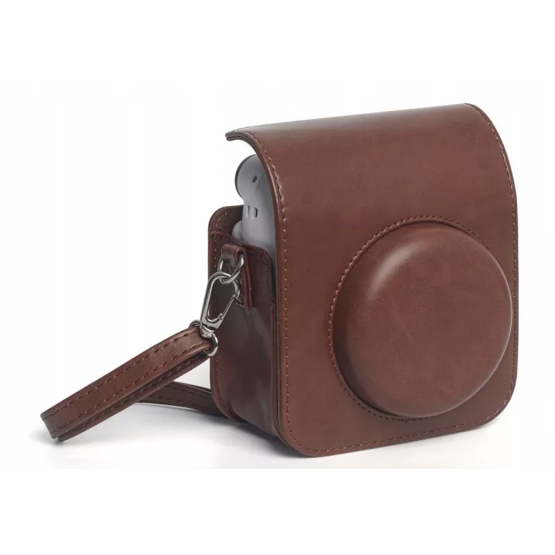 LOVEINSTANT Schutzhülle Schultertasche für Fujifilm Instax Mini 12 - Braun