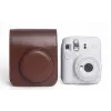 LOVEINSTANT Schutzhülle Schultertasche für Fujifilm Instax Mini 12 - Braun