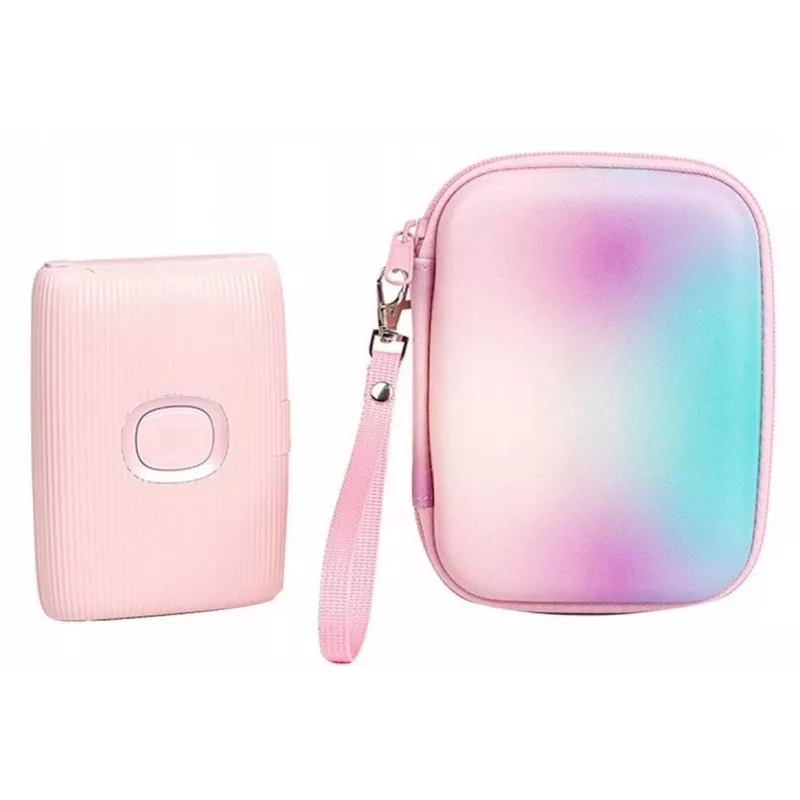 LOVEINSTANT Schutzhülle für Fujifilm Instax Mini Evo / Liplay / Square SQ Link / Link 2 SE, Multicolor Ombre