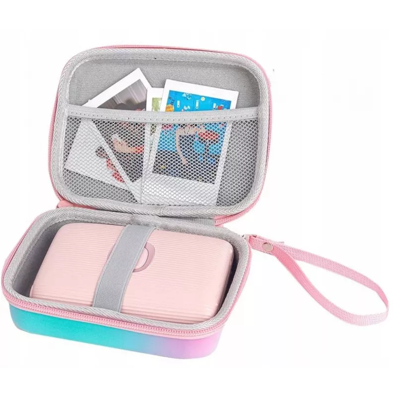 LOVEINSTANT Schutzhülle für Fujifilm Instax Mini Evo / Liplay / Square SQ Link / Link 2 SE, Multicolor Ombre