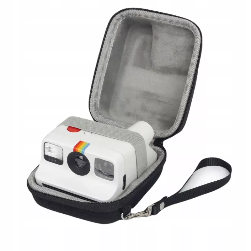 LOVEINSTANT Case Bag Cover Pouch Suitcase Protector für Polaroid Go / Go Gen 2, Schwarz