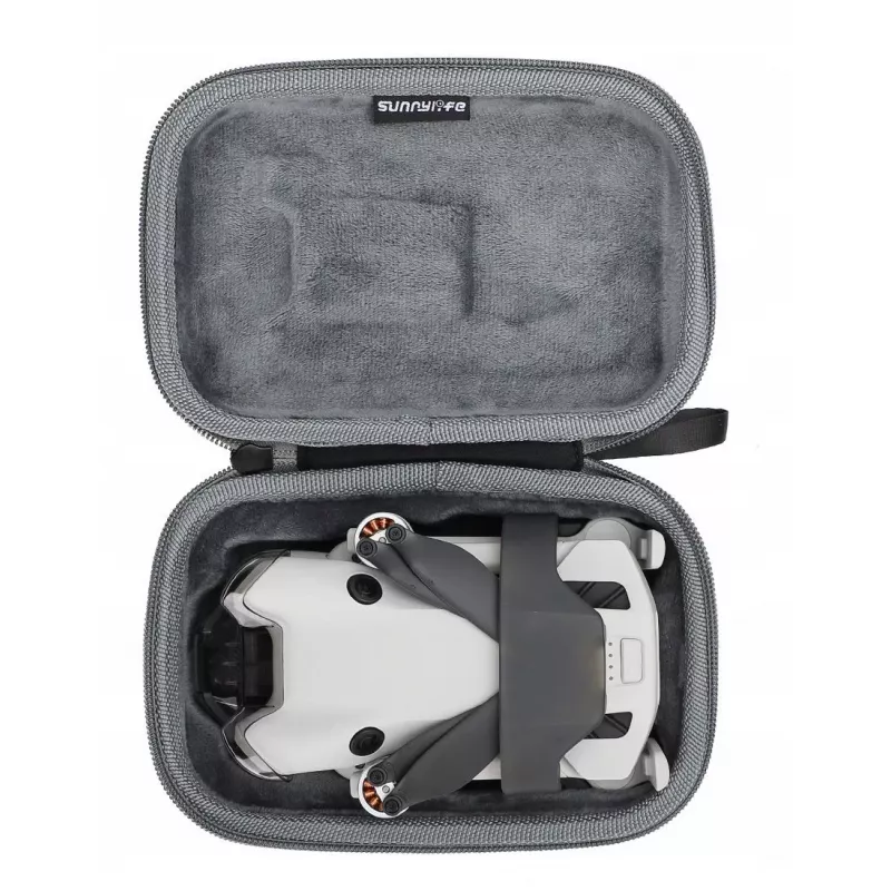 SUNNYLIFE Hard Case Carrying Bag für DJI Mini 4 Pro Drohne, Schwarz, N4P-B696-D