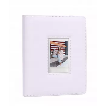 LOVEINSTANT Fotoalbum 288 Fotos für Fuji Instax Canon Xiaomi Polaroid HP Kodak Zink / Frontfenster / Lila
