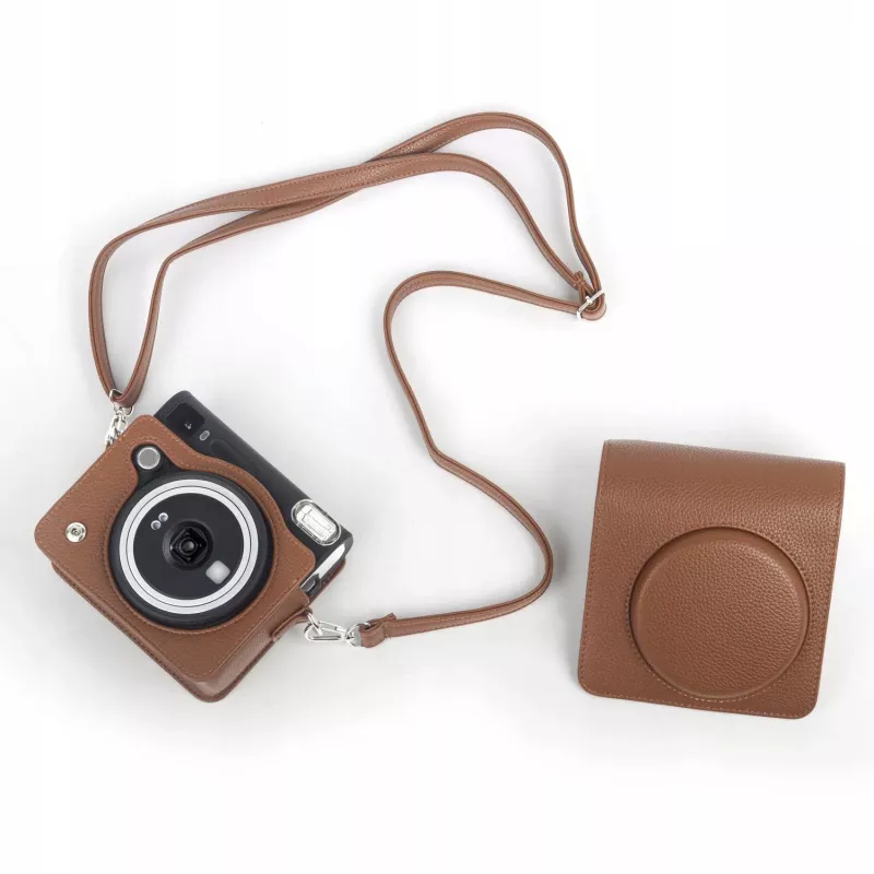 LOVEINSTANT Schutzhülle für Fujifilm Instax Square SQ40 - Braun