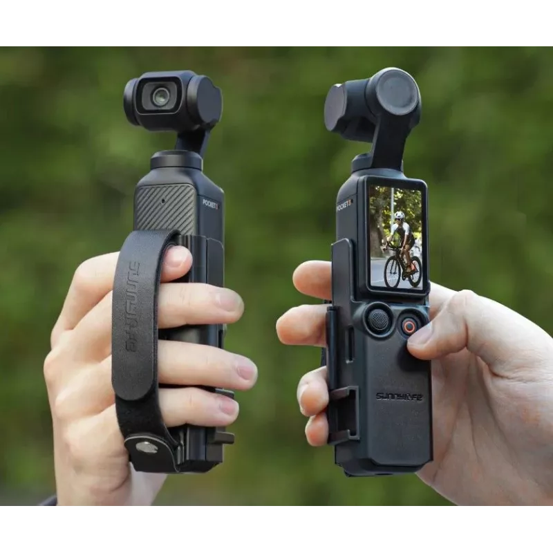 SUNNYLIFE Protective Frame Hand Grip for DJI Osmo Pocket 3 - Black