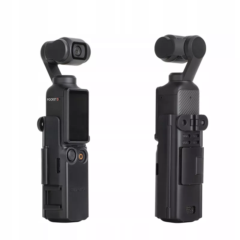 SUNNYLIFE Seitenhalterung für DJI Osmo Pocket 3 - GoPro-kompatibel - Schwarz