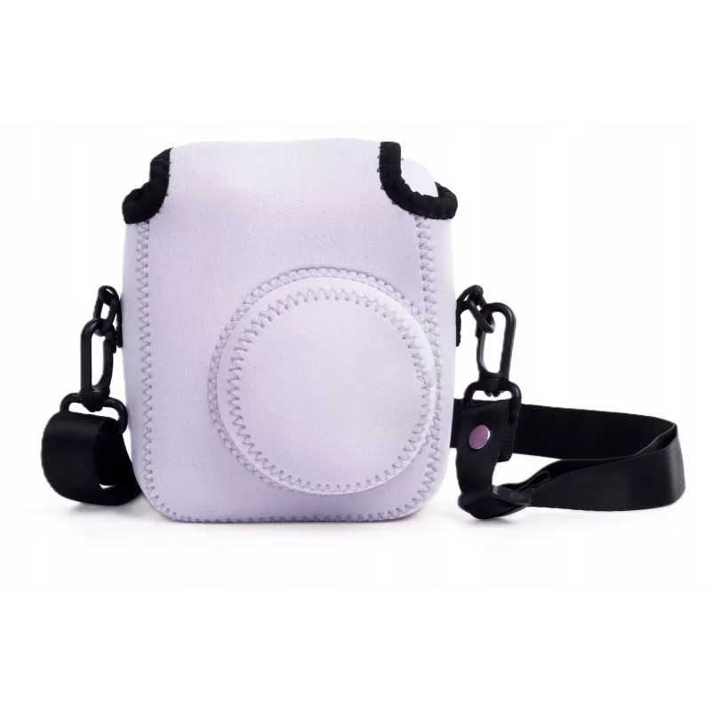 LOVEINSTANT Soft Neoprene Protective Case for Fujifilm Instax Mini 12 - Purple