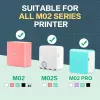 Phomemo Thermo-Etikettierpapier 3 Rollen in verschiedenen Farben für T02 M02 PRO M03 M04S