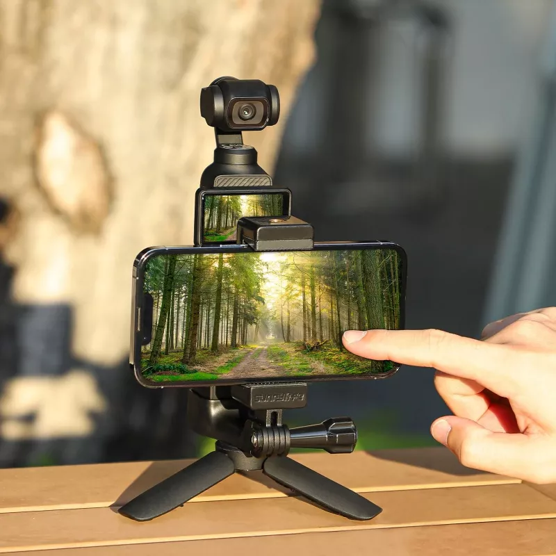 SUNNYLIFE Smartphone-Halterung für DJI Osmo Pocket 3 - Schwarz