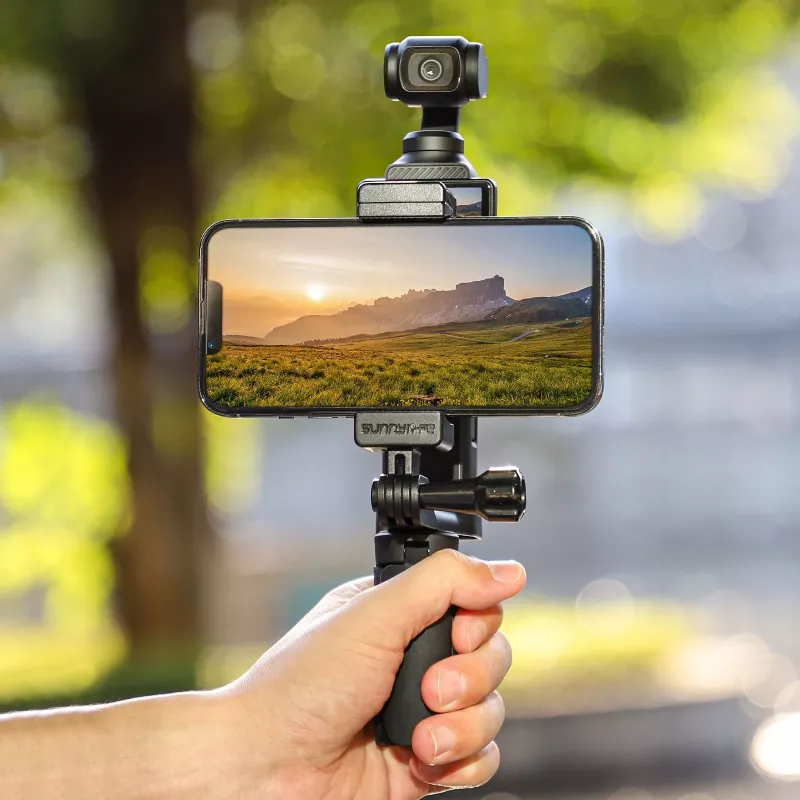 SUNNYLIFE Smartphone-Halterung für DJI Osmo Pocket 3 - Schwarz
