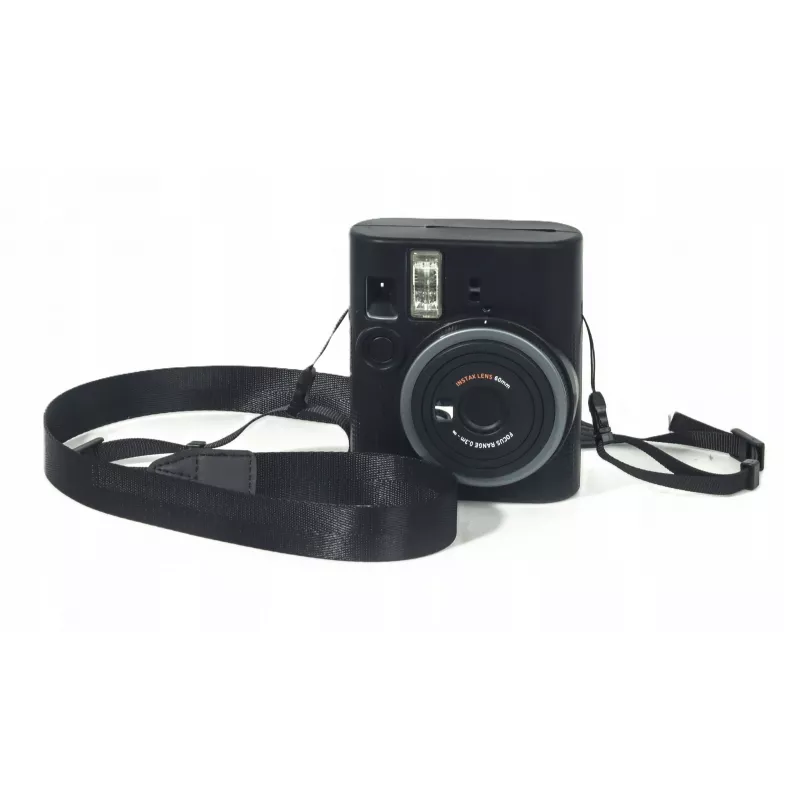 LOVEINSTANT Silikon-Schutzhülle für Fujifilm Instax Mini 41 Kamera - Schwarz