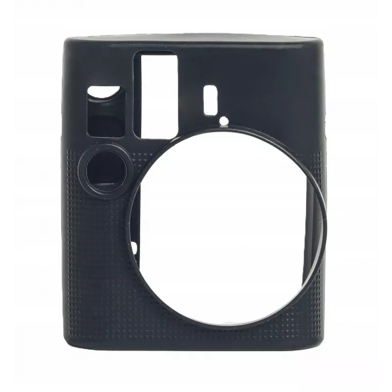 LOVEINSTANT Silikon-Schutzhülle für Fujifilm Instax Mini 41 Kamera - Schwarz