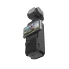 PULUZ Protective Silicone Case with Lens Cap and Screen Cap for DJI Osmo Pocket 3, Black (PU894B)