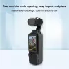 PULUZ Protective Silicone Case with Lens Cap and Screen Cap for DJI Osmo Pocket 3, Black (PU894B)