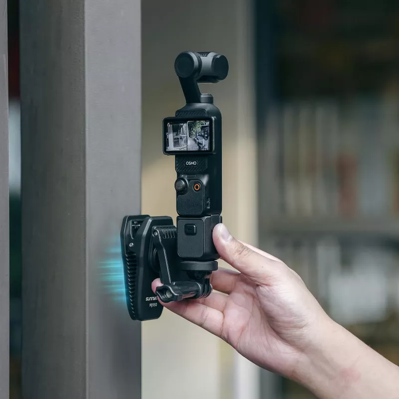 SUNNYLIFE Clip Mount mit magnetischem Riemenhalter für GoPro DJI Xiaomi SJCAM / Mj950