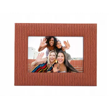 Standbilderrahmen für 10x15 cm Foto Braun Hochformat Querformat Loveinstant Braun