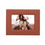 Standbilderrahmen für 10x15 cm Foto Braun Hochformat Querformat Loveinstant Braun