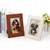 Standbilderrahmen für 10x15 cm Foto Braun Hochformat Querformat Loveinstant Braun