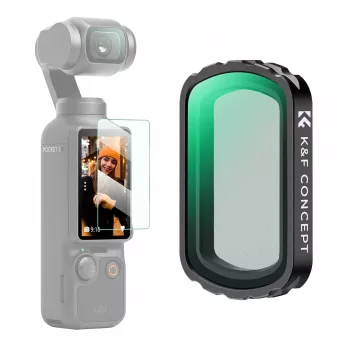 K&F Concept Black Diffusion 1/4 Filter für DJI Osmo Pocket 3 (KF01.2533)