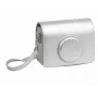 LOVEINSTANT Case Cover Pouch Bag für Fujifilm Instax Mini Evo / Silber