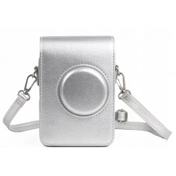 LOVEINSTANT Case für Fujifilm Instax Mini Evo - Silber