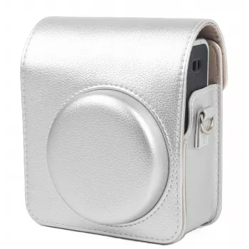 LOVEINSTANT Case Cover für Fujifilm Instax Mini 40 - Silber