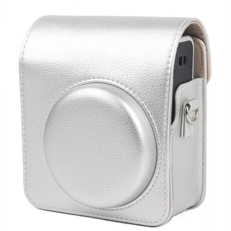LOVEINSTANT Case Cover für Fujifilm Instax Mini 40 - Silber
