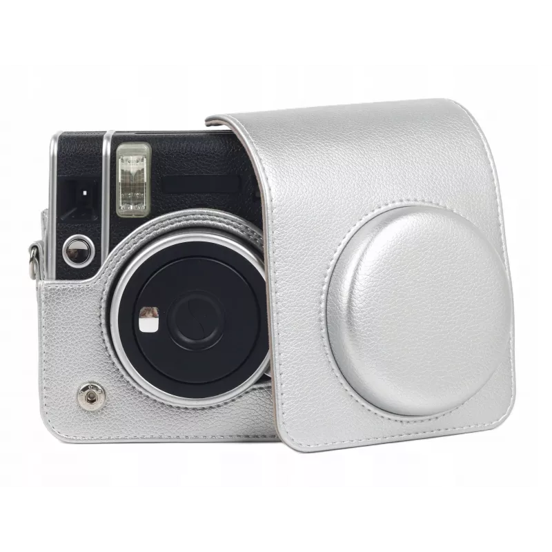 LOVEINSTANT Case Cover für Fujifilm Instax Mini 40 - Silber