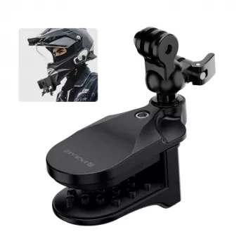 PULUZ Motorradhelm-Kinnhalterung für GoPro Hero 12 11 Mini 10 9 8 7 6 5 4 3+ Max - PU927B