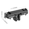 PULUZ Adapterhalterung für Insta360 GO 3 / GO 3S auf 1/4 inch-System und GoPro - PU973B