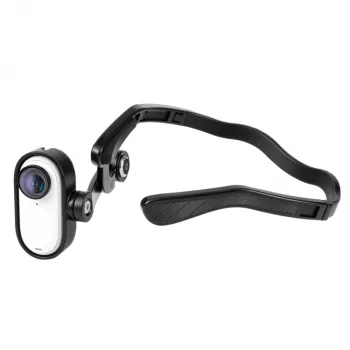 PULUZ Magnetischer Kopfriemenhalterung für Insta360 GO 3 / GO 3S - Schwarz PU974B