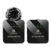 PULUZ PU3153B Wireless Bluetooth Mikrofon 3,5mm TRS/TRRS für Telefon Kamera