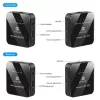 PULUZ PU3153B Wireless Bluetooth Mikrofon 3,5mm TRS/TRRS für Telefon Kamera