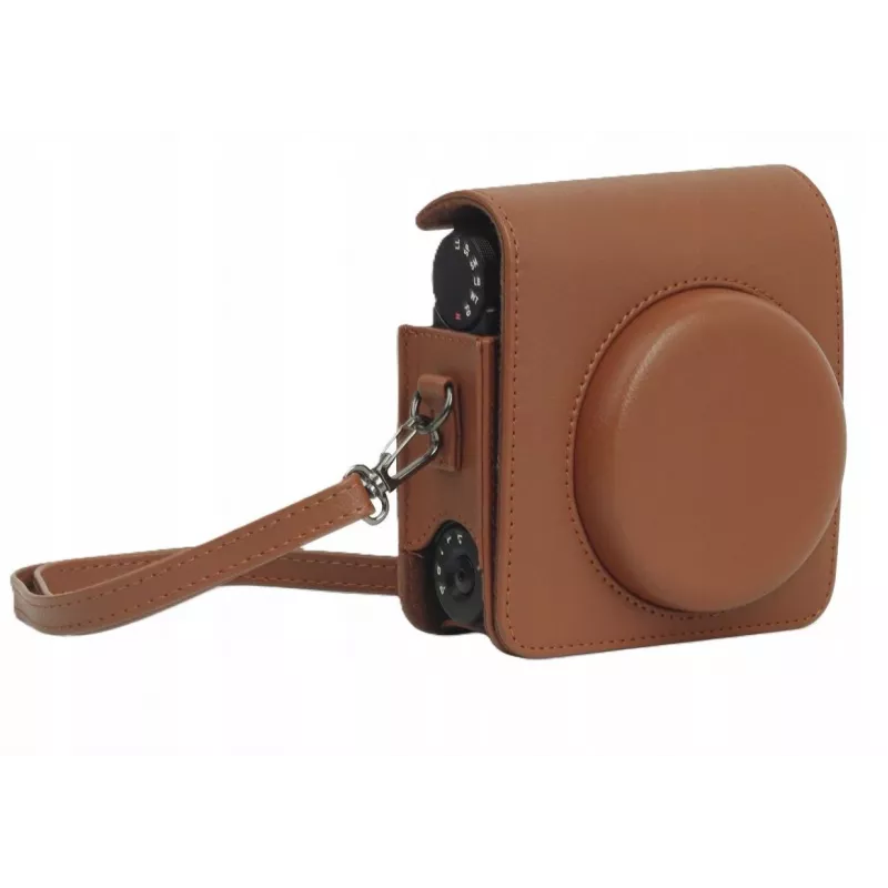 LOVEINSTANT Kameratasche für Fujifilm Instax Mini 99 - Braun