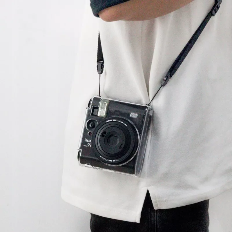 LOVEINSTANT Hartschalen-Schutzhülle für Fujifilm Instax Mini 99 – Transparent